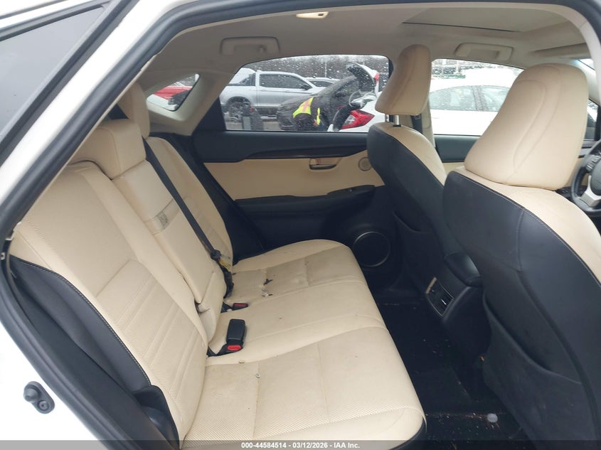 2018 Lexus Nx VIN JTJBARBZ9J2150326 IAAI salvage auction — FRONT END, Salvage (New Jersey), sold $7,100 on 2026-07-30 (photo 8)