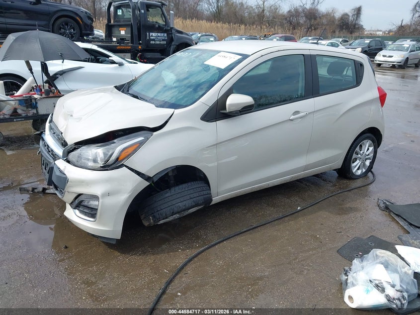 2019 Chevrolet Spark VIN KL8CD6SA4KC716940 IAAI salvage auction — FRONT END, Salvage Title, sold $775 on 2026-07-16 (photo 2)