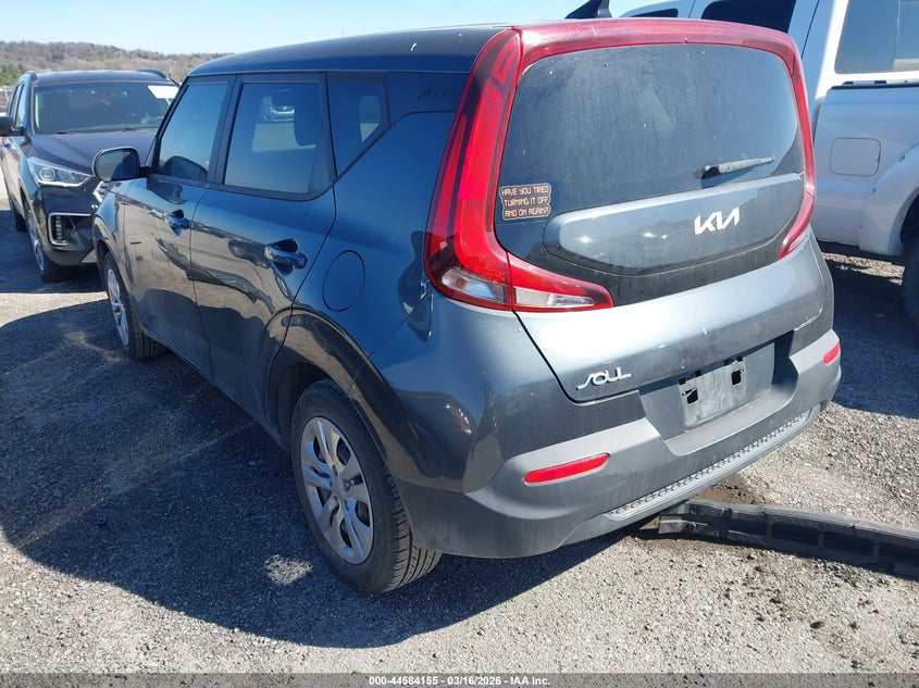 2022 Kia Soul VIN KNDJ23AU7N7805915 IAAI salvage auction — RIGHT FRONT, Salvage Title, sold $2,350 on 2026-08-01 (photo 3)