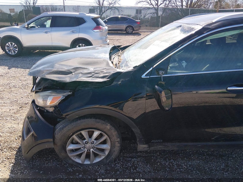 2016 Kia Sorento VIN 5XYPGDA30GG087526 IAAI salvage auction — FRONT END, Salvage (Kentucky), sold $550 on 2026-07-15 (photo 6)