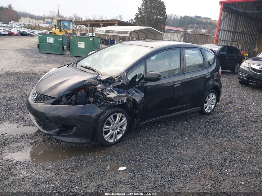 2011 Honda Fit VIN JHMGE8H53BC026221 IAAI salvage auction — LEFT FRONT, Salvage (North Carolina), sold $800 on 2026-07-24 (photo 2)