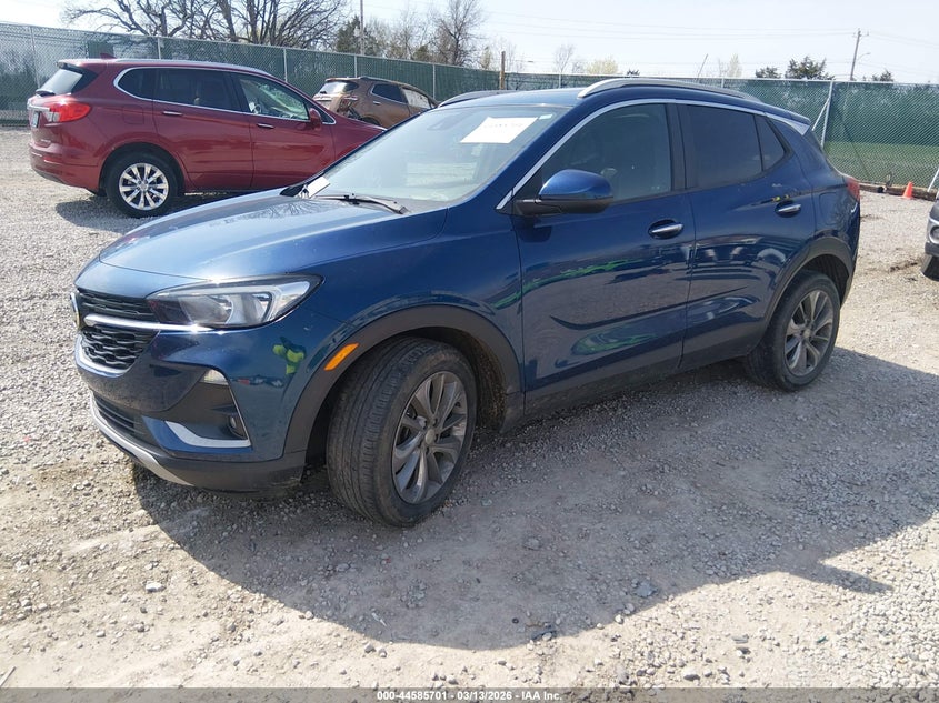 2021 Buick Encore gx VIN KL4MMDS2XMB072467 IAAI salvage auction — RIGHT SIDE, Salvage (Kentucky), sold $1,500 on 2026-07-22 (photo 2)