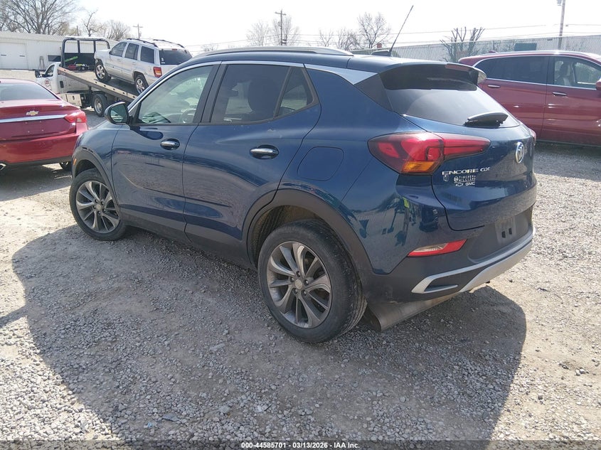 2021 Buick Encore gx VIN KL4MMDS2XMB072467 IAAI salvage auction — RIGHT SIDE, Salvage (Kentucky), sold $1,500 on 2026-07-22 (photo 3)