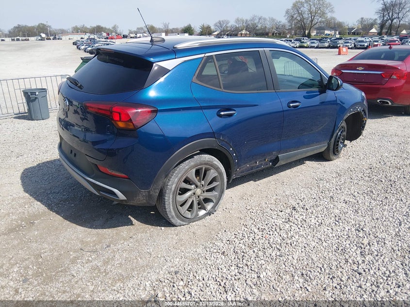 2021 Buick Encore gx VIN KL4MMDS2XMB072467 IAAI salvage auction — RIGHT SIDE, Salvage (Kentucky), sold $1,500 on 2026-07-22 (photo 4)