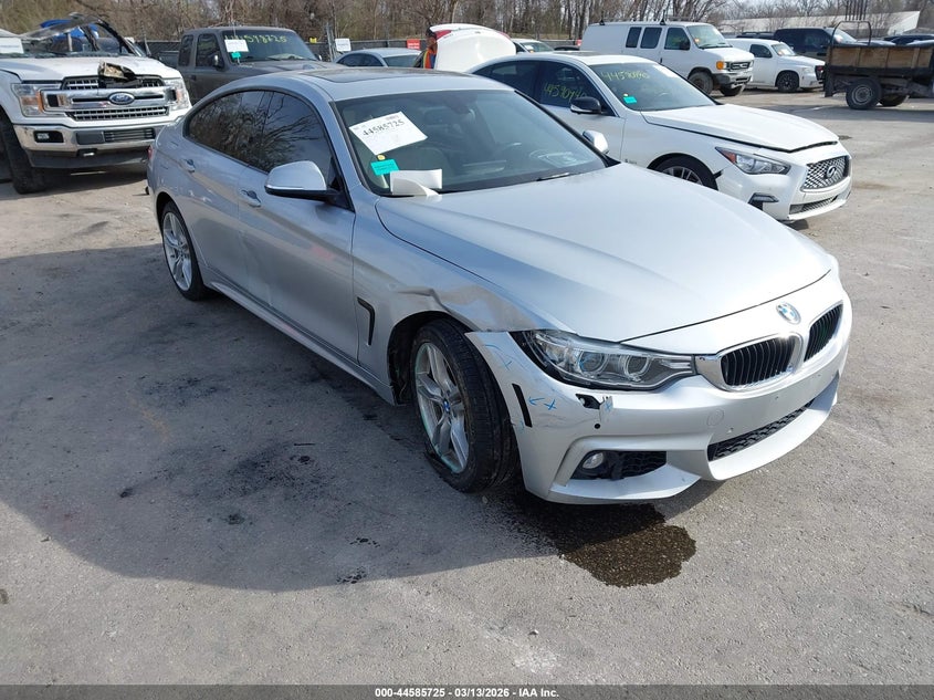 2016 BMW 4er VIN WBA4C9C55GG137275 IAAI salvage auction — RIGHT FRONT, Clear (Kansas), sold $4,850 on 2026-07-15 (photo 6)