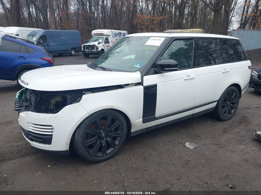 2020 Land rover RANGE ROVER VIN SALGS2RU9LA590958 IAAI salvage auction — FRONT END, Salvage Title, sold $15,600 on 2026-07-21 (photo 2)
