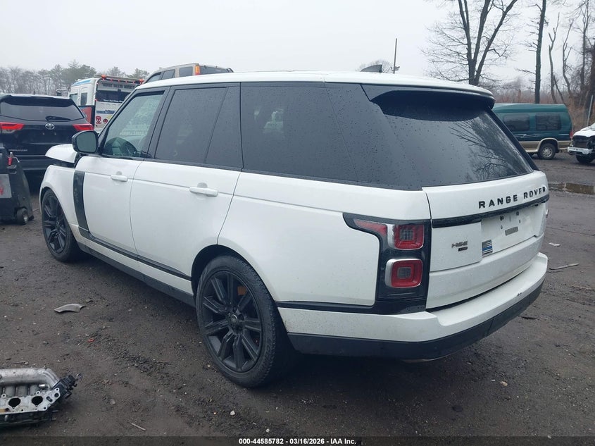 2020 Land rover RANGE ROVER VIN SALGS2RU9LA590958 IAAI salvage auction — FRONT END, Salvage Title, sold $15,600 on 2026-07-21 (photo 3)