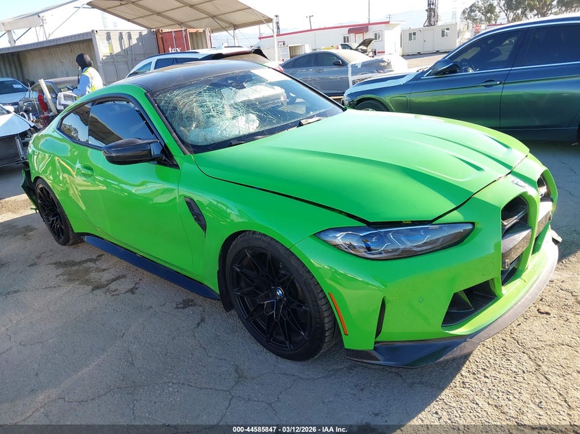 2021 BMW M4 VIN WBS53AZ00MCG80181 — IAAI salvage auction photo