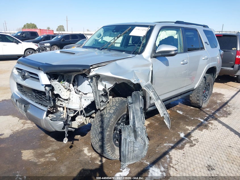 2022 Toyota 4runner VIN JTERU5JR6N6000218 IAAI salvage auction — LEFT FRONT, Original (Texas), sold $10,450 on 2026-07-07 (photo 2)