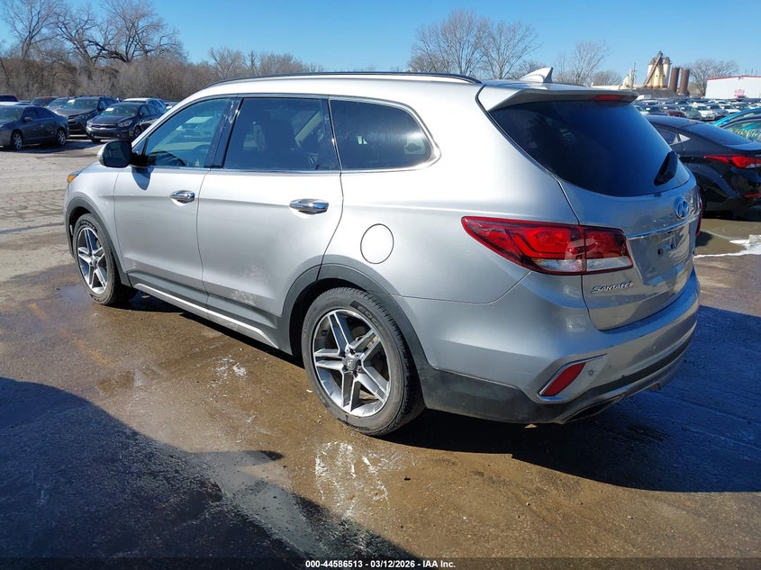 2017 Hyundai Santa fe VIN KM8SRDHF5HU222273 IAAI salvage auction — RIGHT SIDE, Salvage Title, sold $2,650 on 2026-07-22 (photo 3)