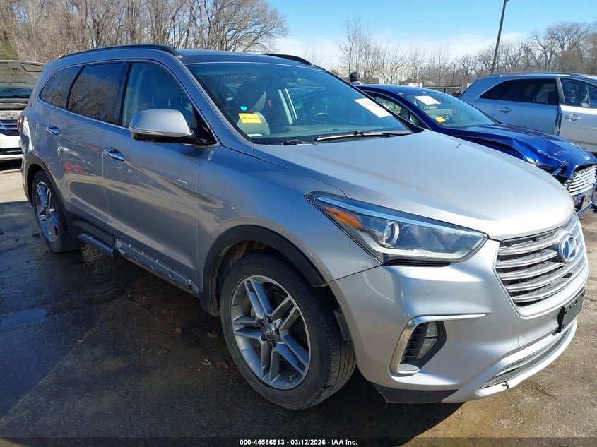 2017 Hyundai Santa fe VIN KM8SRDHF5HU222273 IAAI salvage auction — RIGHT SIDE, Salvage Title, sold $2,650 on 2026-07-22 (photo 6)