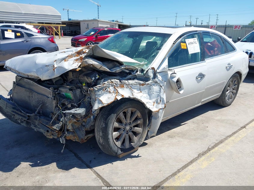 2009 Hyundai Azera VIN KMHFC46F59A392433 IAAI salvage auction — FRONT END, Salvage (Texas), sold $200 on 2026-07-29 (photo 2)
