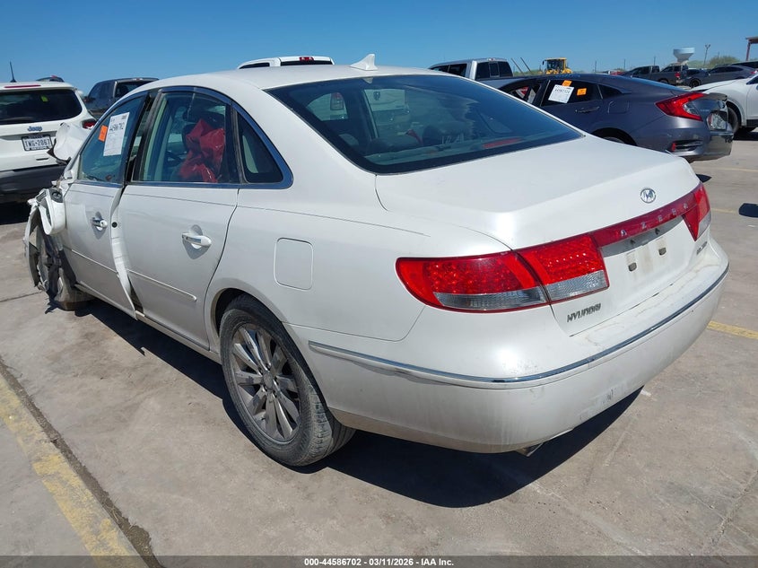 2009 Hyundai Azera VIN KMHFC46F59A392433 IAAI salvage auction — FRONT END, Salvage (Texas), sold $200 on 2026-07-29 (photo 3)