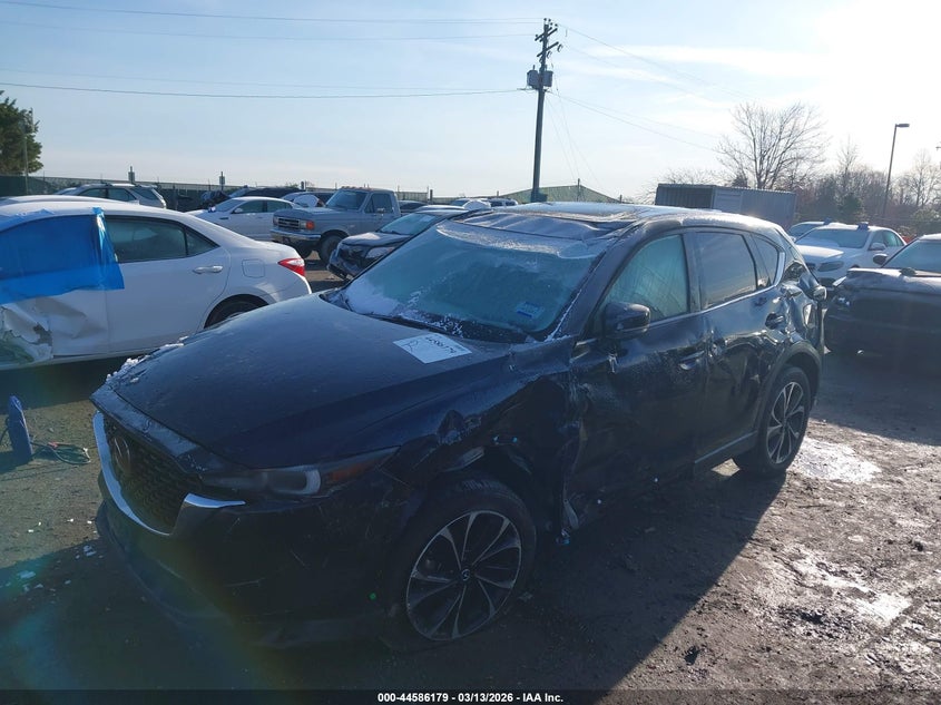 2022 Mazda Cx-5 VIN JM3KFBDM9N0610591 IAAI salvage auction — ROLLOVER, Salvage (Illinois), sold $2,750 on 2026-09-06 (photo 2)