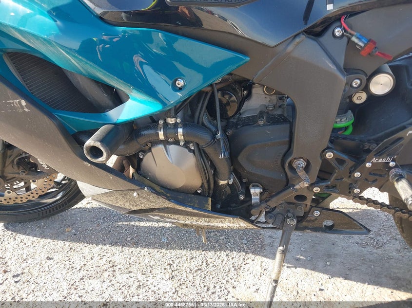 2021 Kawasaki Zx VIN JKBZXJH13MA007763 IAAI salvage auction — THEFT, Salvage Title, sold $1,050 on 2026-07-29 (photo 9)