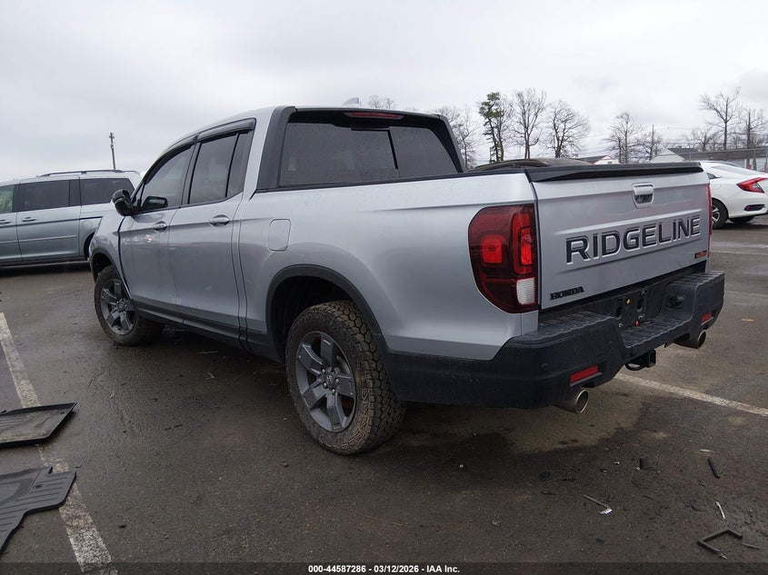 2025 Honda Ridgeline VIN 5FPYK3F65SB027376 IAAI salvage auction — RIGHT FRONT, Salvage (New Jersey), sold $12,800 on 2026-07-05 (photo 3)