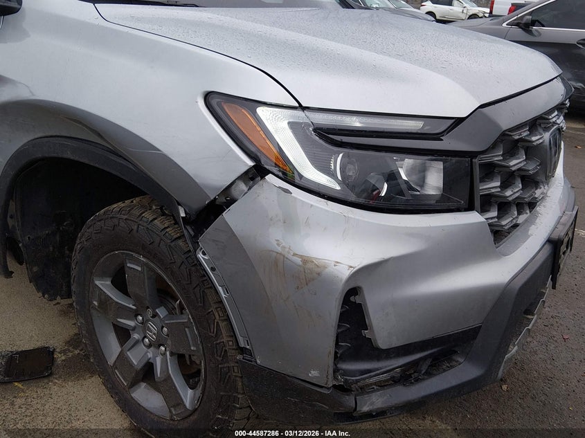 2025 Honda Ridgeline VIN 5FPYK3F65SB027376 IAAI salvage auction — RIGHT FRONT, Salvage (New Jersey), sold $12,800 on 2026-07-05 (photo 6)