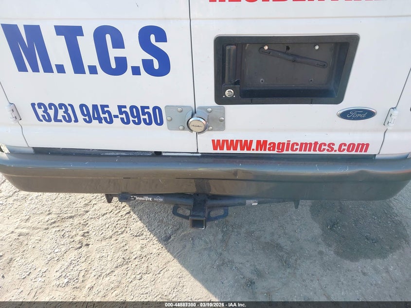 2007 Ford E 150 VIN 1FTNE14W77DA26738 IAAI salvage auction — REAR END, Salvage (California), sold $425 on 2026-07-08 (photo 6)