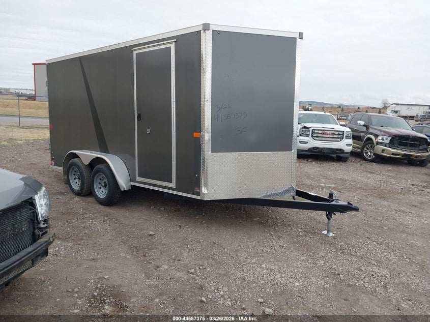 2024 Aero 14 ta trailer VIN 7PUBC1421RW000903 IAAI salvage auction — SIDE, Regular (South Dakota), sold $2,650 on 2026-07-21 (photo 1)