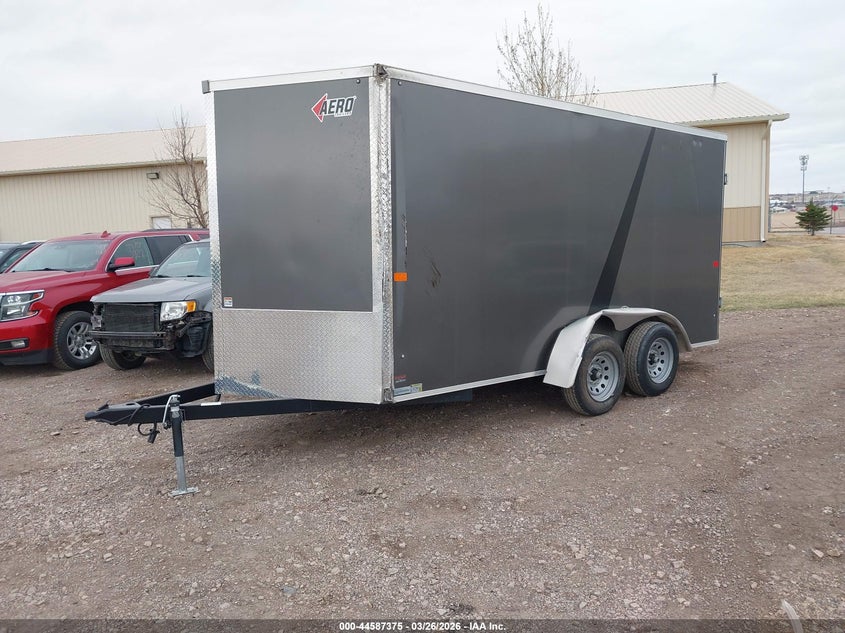 2024 Aero 14 ta trailer VIN 7PUBC1421RW000903 IAAI salvage auction — SIDE, Regular (South Dakota), sold $2,650 on 2026-07-21 (photo 2)