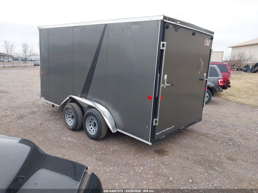 2024 Aero 14 ta trailer VIN 7PUBC1421RW000903 IAAI salvage auction — SIDE, Regular (South Dakota), sold $2,650 on 2026-07-21 (photo 3)