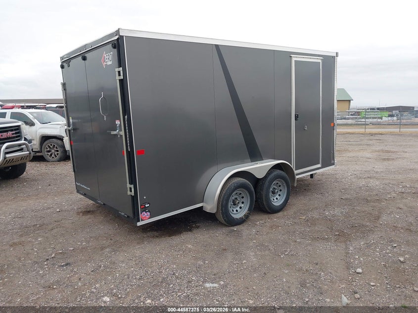 2024 Aero 14 ta trailer VIN 7PUBC1421RW000903 IAAI salvage auction — SIDE, Regular (South Dakota), sold $2,650 on 2026-07-21 (photo 4)
