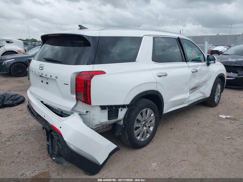 2025 Hyundai Palisade VIN KM8R2DGE4SU926919 IAAI salvage auction — RIGHT SIDE, Enterprise Vehicles Clear Only (Ohio), sold $15,900 on 2026-07-16 (photo 4)