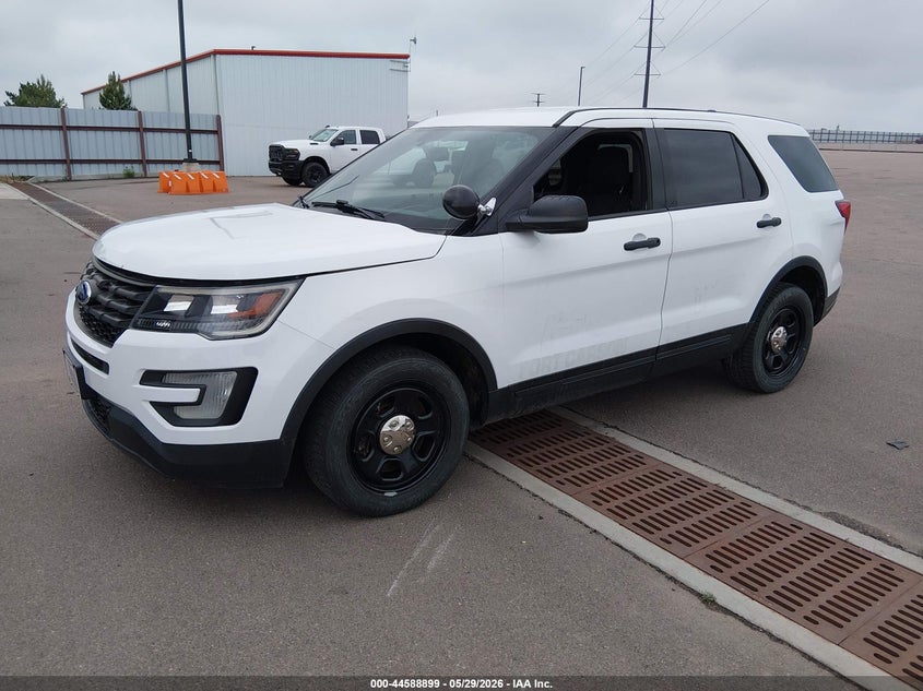 2018 Ford Police interceptor utility VIN 1FM5K8ARXJGC57232 IAAI salvage auction — NORMAL WEAR, Sf97 (Colorado), sold $5,000 on 2026-07-08 (photo 2)