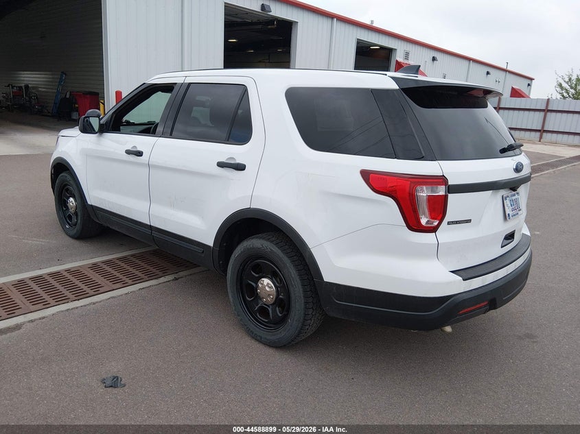 2018 Ford Police interceptor utility VIN 1FM5K8ARXJGC57232 IAAI salvage auction — NORMAL WEAR, Sf97 (Colorado), sold $5,000 on 2026-07-08 (photo 3)