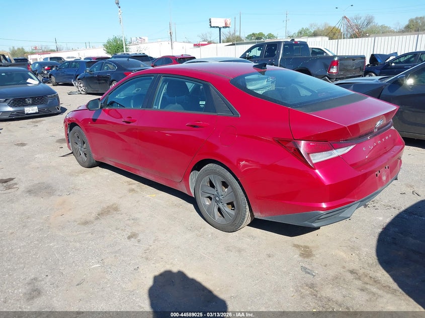 2021 Hyundai Elantra VIN KMHLM4AG7MU199613 IAAI salvage auction — FRONT END, Original (Texas), sold $5,600 on 2026-07-08 (photo 3)