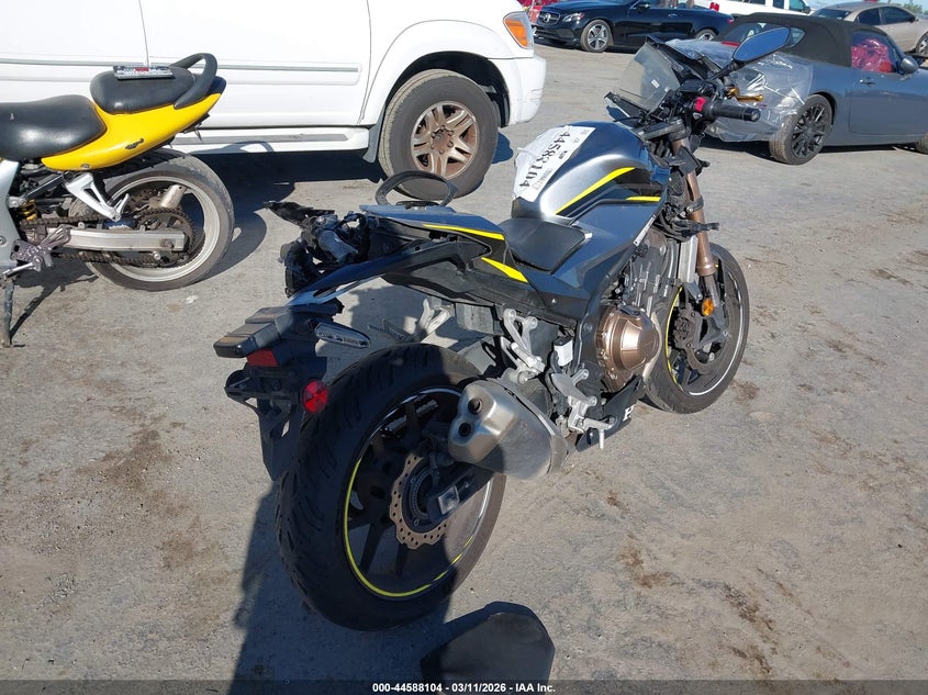 2022 Honda Cbr VIN MLHPC6250N5300064 IAAI salvage auction — FRONT END, Salvage (California), sold $225 on 2026-07-22 (photo 4)