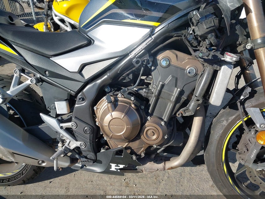 2022 Honda Cbr VIN MLHPC6250N5300064 IAAI salvage auction — FRONT END, Salvage (California), sold $225 on 2026-07-22 (photo 8)