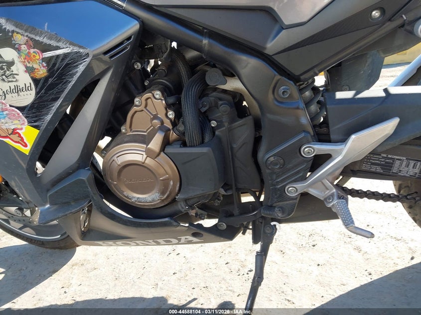 2022 Honda Cbr VIN MLHPC6250N5300064 IAAI salvage auction — FRONT END, Salvage (California), sold $225 on 2026-07-22 (photo 9)