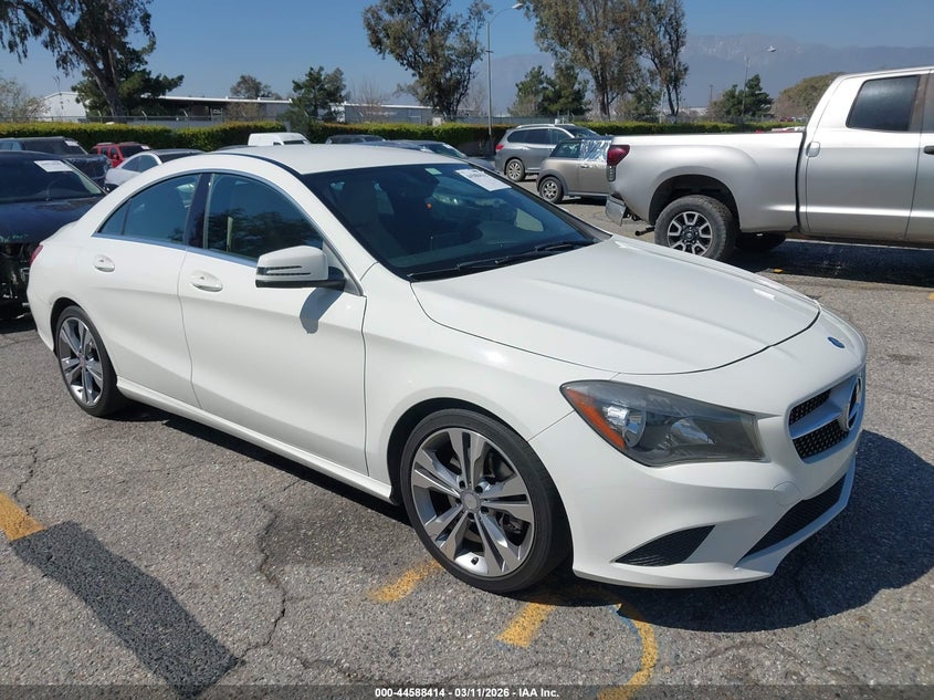 2014 Mercedes-benz Cla-klasse VIN WDDSJ4EBXEN042649 IAAI salvage auction — FRONT & REAR, Non-Repairable (California), sold $3,200 on 2026-07-21 (photo 1)