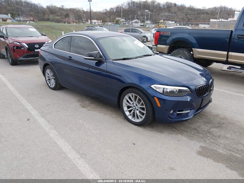 2016 BMW 2er VIN WBA1G9C54GV599345 IAAI salvage auction — LEFT SIDE, Salvage (Missouri), sold $2,900 on 2026-07-14 (photo 1)