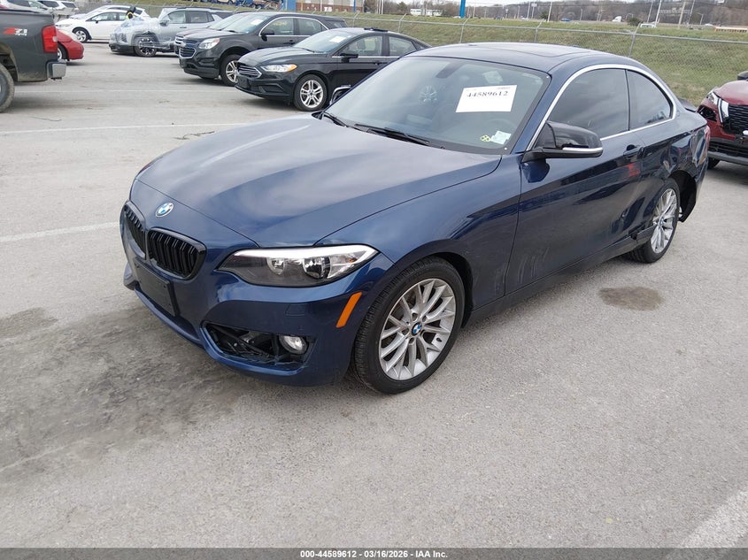 2016 BMW 2er VIN WBA1G9C54GV599345 IAAI salvage auction — LEFT SIDE, Salvage (Missouri), sold $2,900 on 2026-07-14 (photo 2)