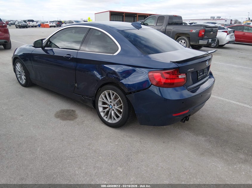 2016 BMW 2er VIN WBA1G9C54GV599345 IAAI salvage auction — LEFT SIDE, Salvage (Missouri), sold $2,900 on 2026-07-14 (photo 3)