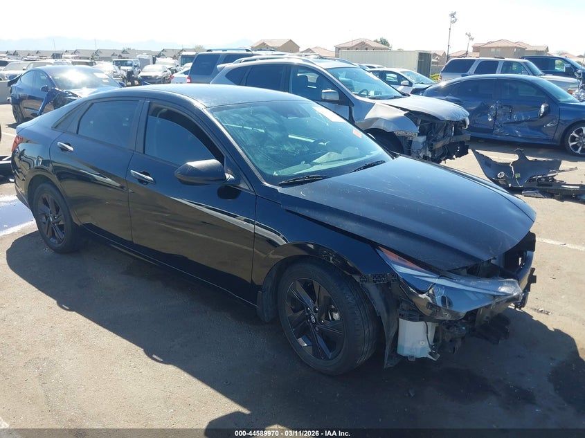 2022 Hyundai Elantra VIN KMHLS4AG7NU216899 IAAI salvage auction — LEFT FRONT, Salvage (Arizona), sold $1,750 on 2026-07-28 (photo 1)