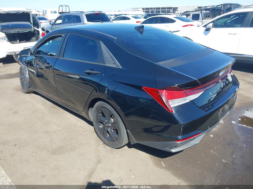 2022 Hyundai Elantra VIN KMHLS4AG7NU216899 IAAI salvage auction — LEFT FRONT, Salvage (Arizona), sold $1,750 on 2026-07-28 (photo 3)