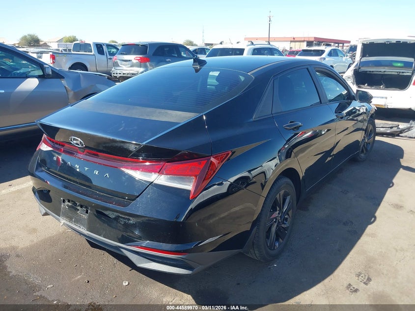 2022 Hyundai Elantra VIN KMHLS4AG7NU216899 IAAI salvage auction — LEFT FRONT, Salvage (Arizona), sold $1,750 on 2026-07-28 (photo 4)