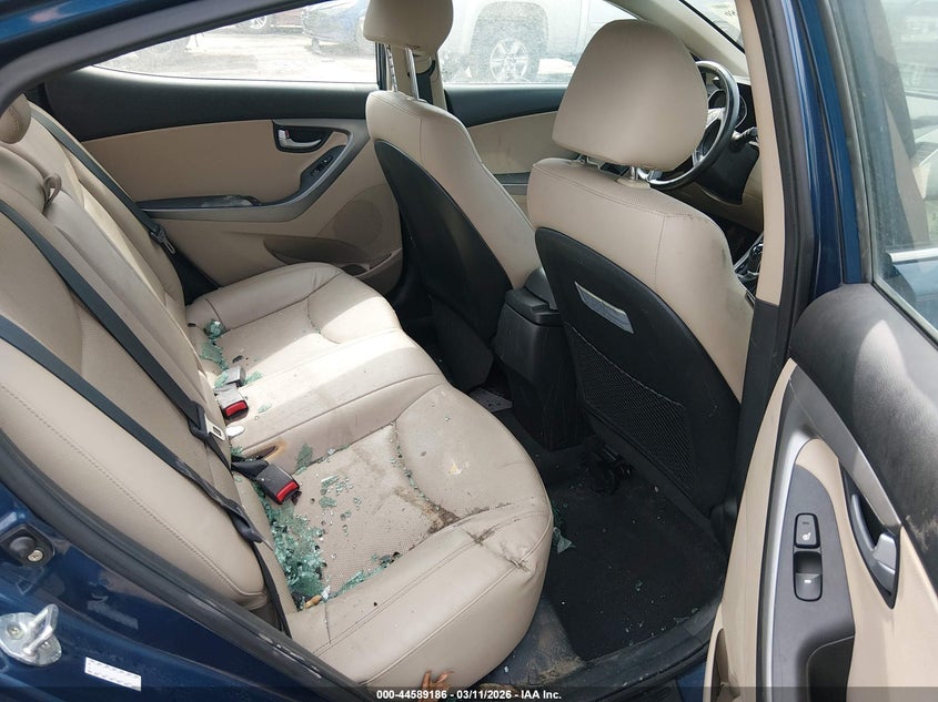 2016 Hyundai Elantra VIN KMHDH4AE1GU597377 IAAI salvage auction — REAR END, Salvage Title, sold $25 on 2026-07-23 (photo 8)