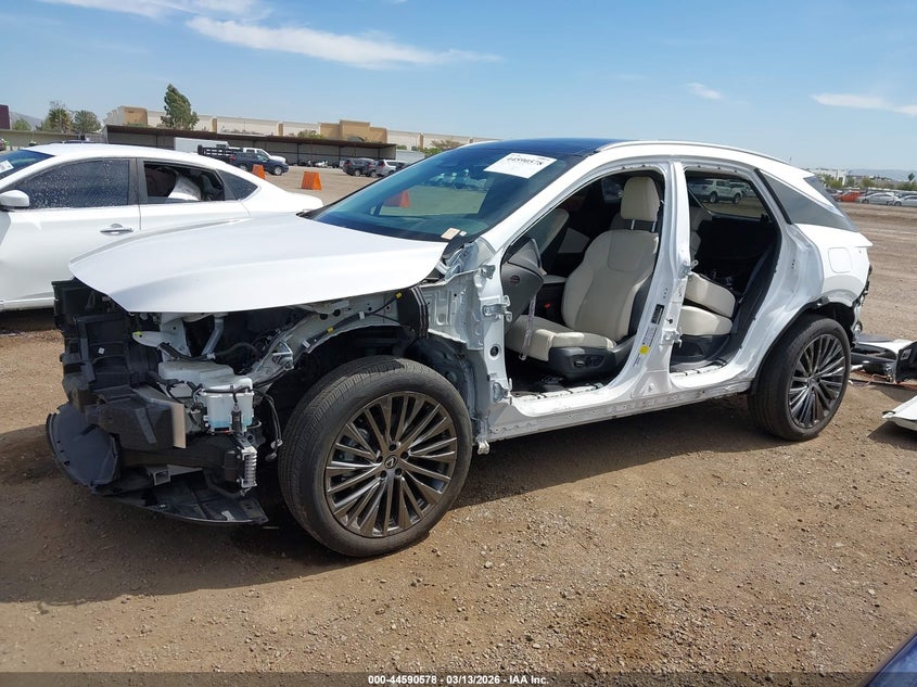 2023 Lexus Rx VIN 2T2BBMCA4PC021539 IAAI salvage auction — LEFT SIDE, Salvage Title, sold $23,150 on 2026-07-29 (photo 2)