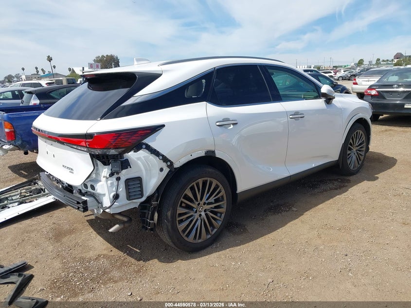 2023 Lexus Rx VIN 2T2BBMCA4PC021539 IAAI salvage auction — LEFT SIDE, Salvage Title, sold $23,150 on 2026-07-29 (photo 4)