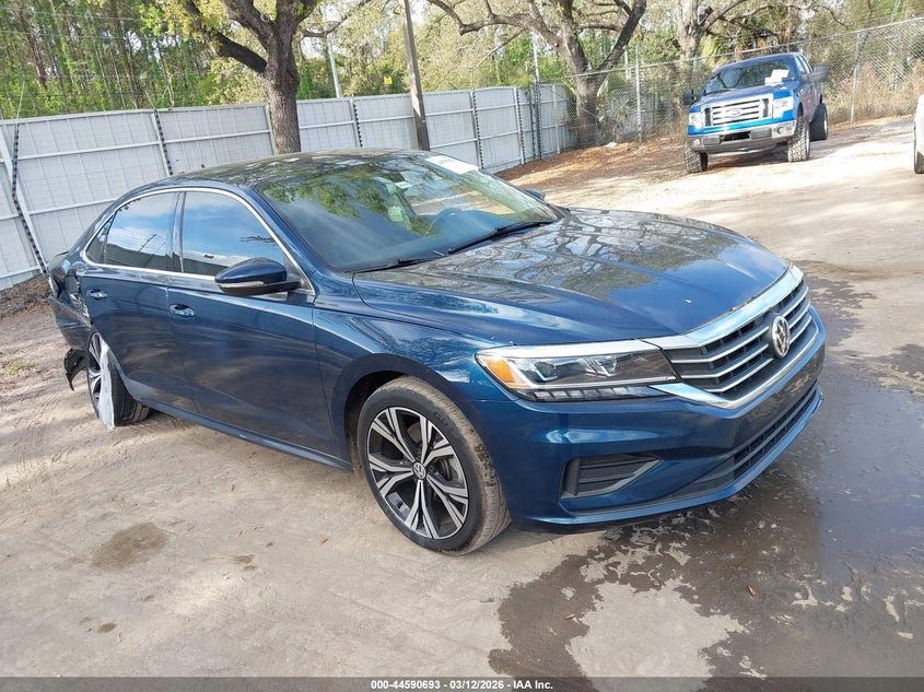 2022 Volkswagen Passat VIN 1VWSA7A36NC007674 IAAI salvage auction — RIGHT REAR, Salvage Title, sold $4,000 on 2026-09-09 (photo 1)