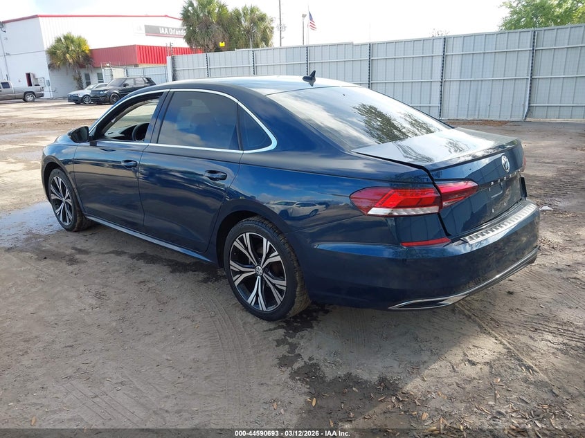 2022 Volkswagen Passat VIN 1VWSA7A36NC007674 IAAI salvage auction — RIGHT REAR, Salvage Title, sold $4,000 on 2026-09-09 (photo 3)
