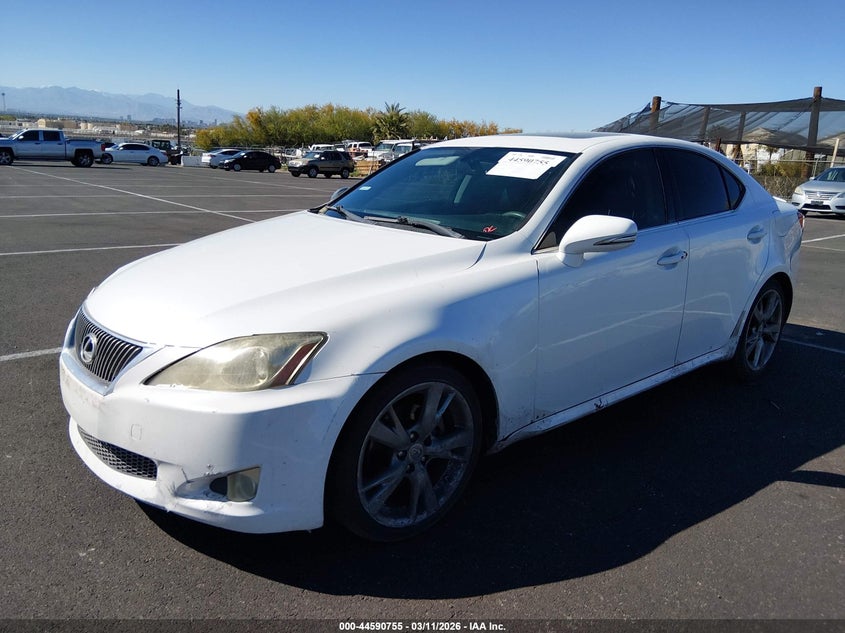 2010 Lexus Is VIN JTHBF5C26A5120230 IAAI salvage auction — RIGHT FRONT, Salvage (Nevada), sold $675 on 2026-07-24 (photo 2)