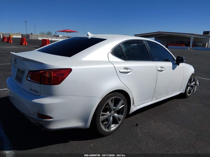 2010 Lexus Is VIN JTHBF5C26A5120230 IAAI salvage auction — RIGHT FRONT, Salvage (Nevada), sold $675 on 2026-07-24 (photo 4)