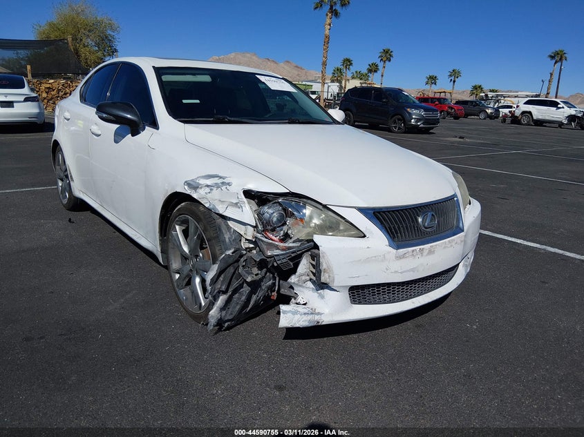2010 Lexus Is VIN JTHBF5C26A5120230 IAAI salvage auction — RIGHT FRONT, Salvage (Nevada), sold $675 on 2026-07-24 (photo 6)
