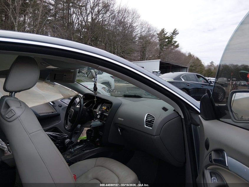 2011 Audi A5 VIN WAUCFAFR9BA079542 IAAI salvage auction — LEFT SIDE, Salvage (Massachusetts), sold $100 on 2026-07-21 (photo 5)