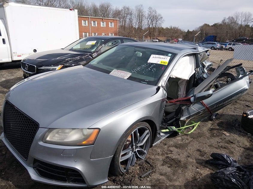 2011 Audi A5 VIN WAUCFAFR9BA079542 IAAI salvage auction — LEFT SIDE, Salvage (Massachusetts), sold $100 on 2026-07-21 (photo 6)